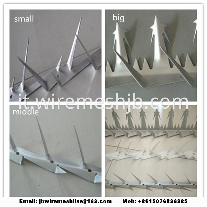 Powder Coated And Galvanized Wall Spike